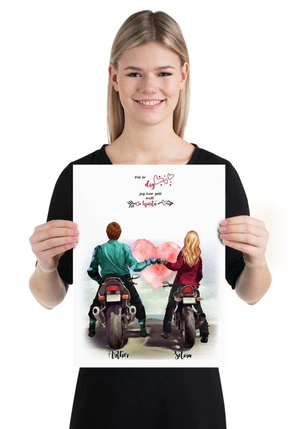 Kärlek personlig poster
-Motor design