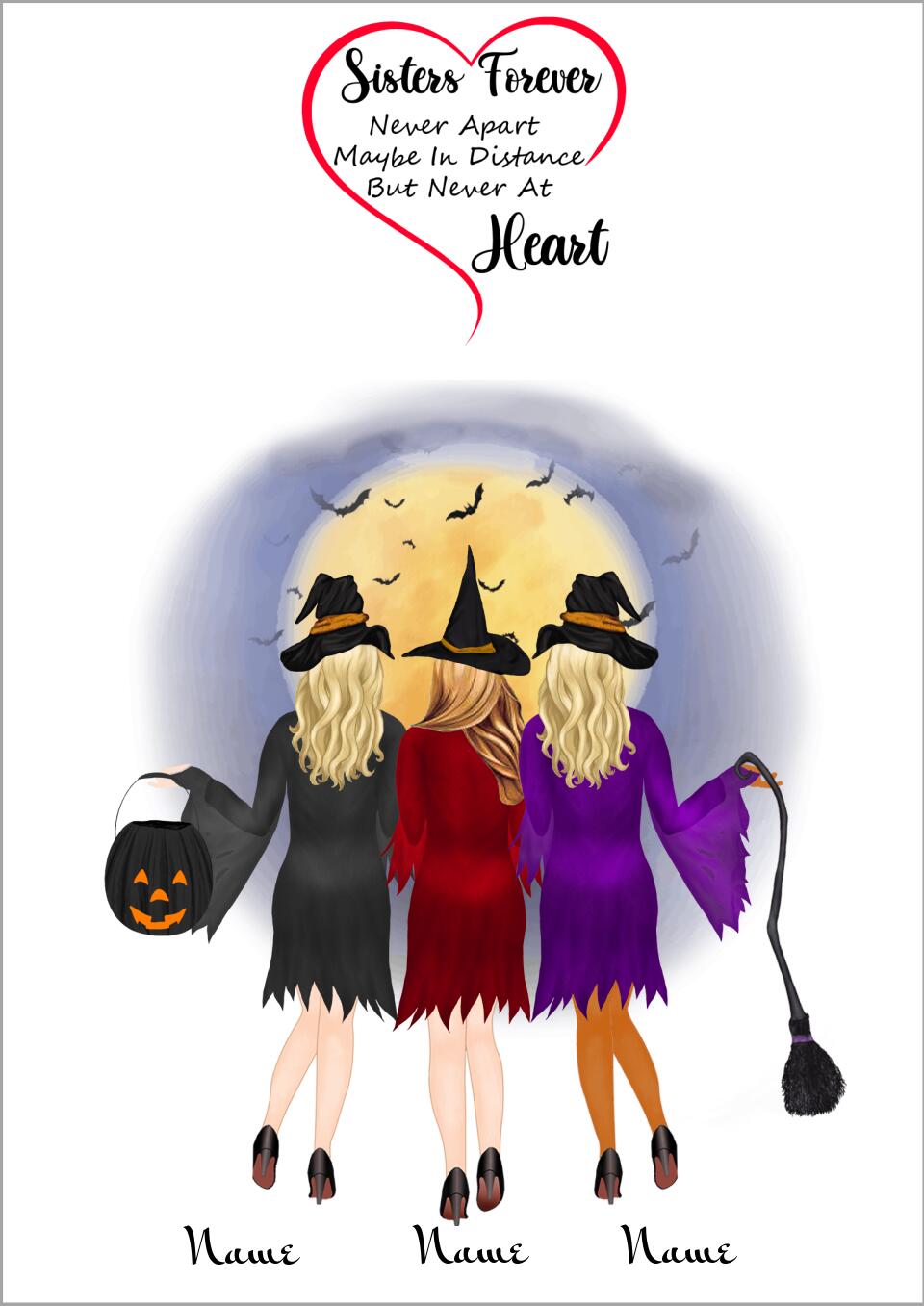 3 Vänner Personlig affisch