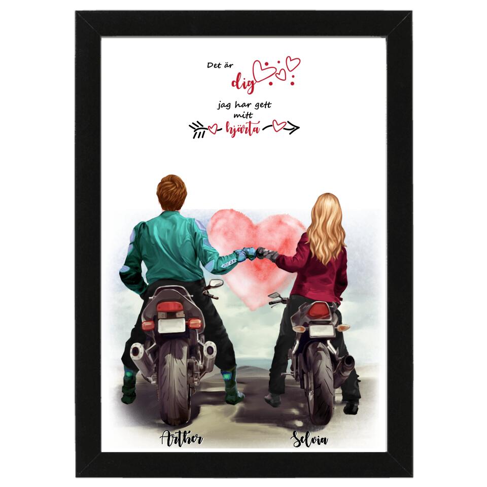 Kärlek personlig poster
-Motor design