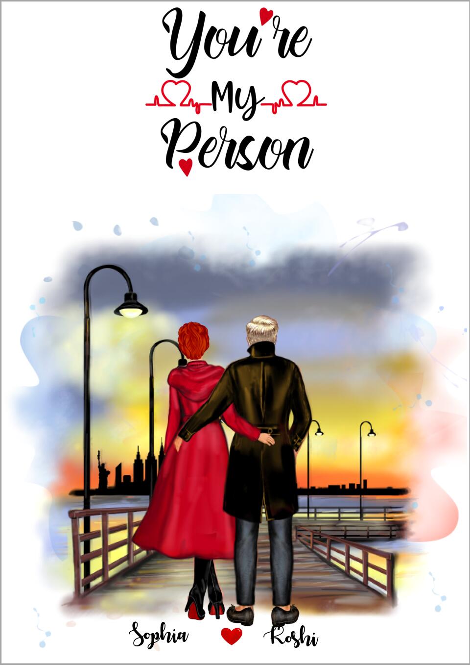 Par personlig poster