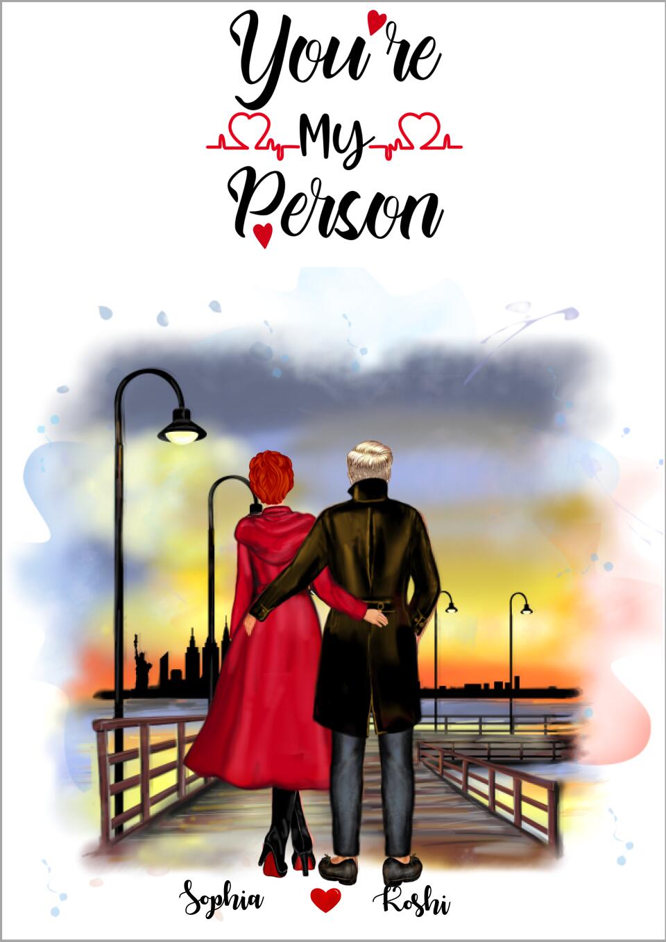 Par personlig poster