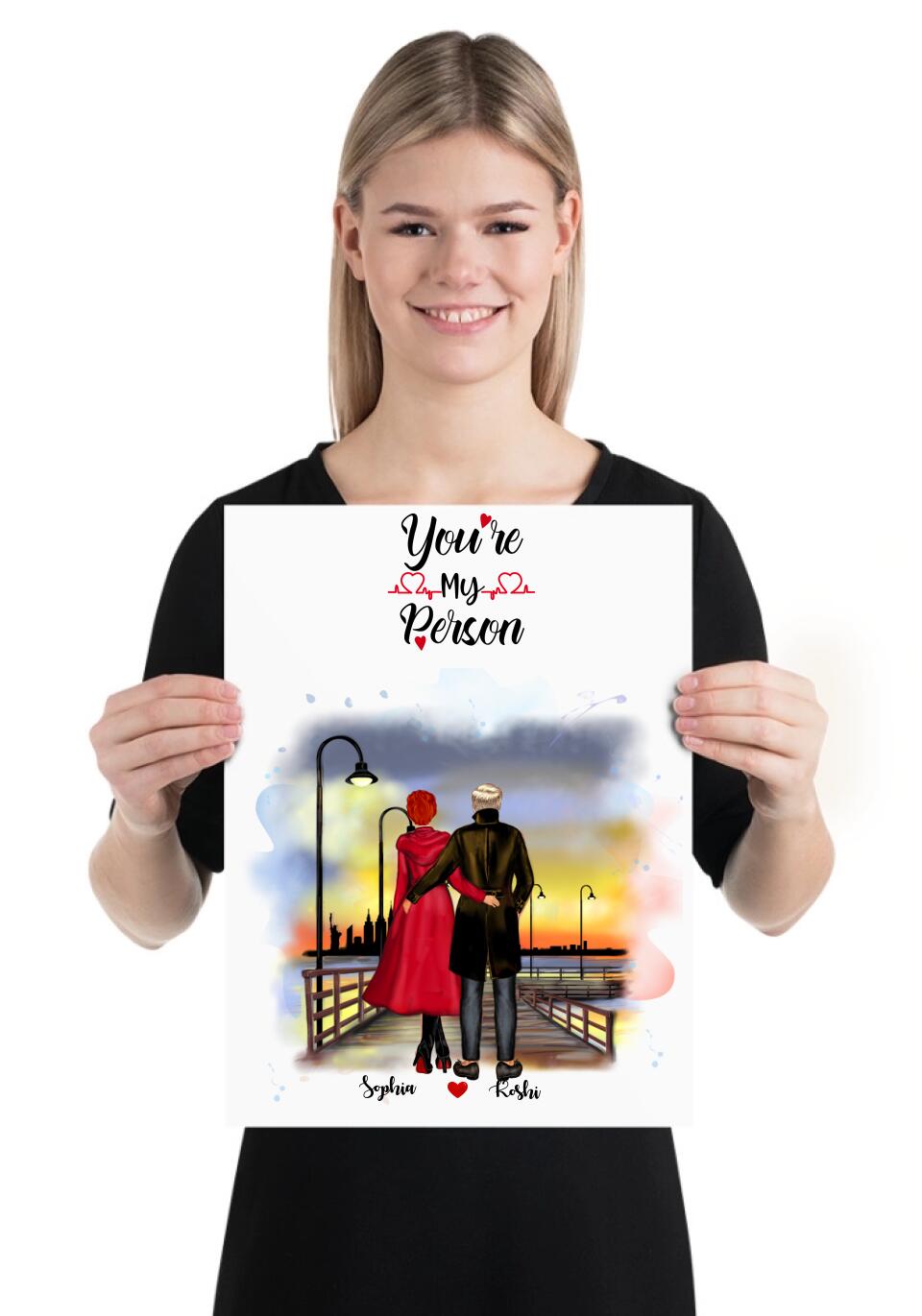 Par personlig poster