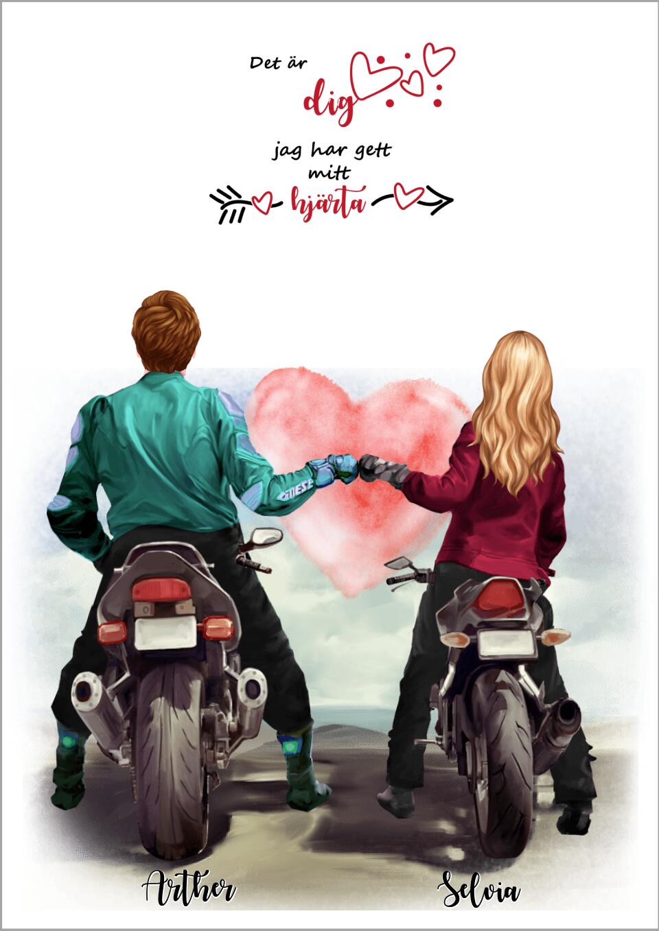 Kärlek poster - Motordesign