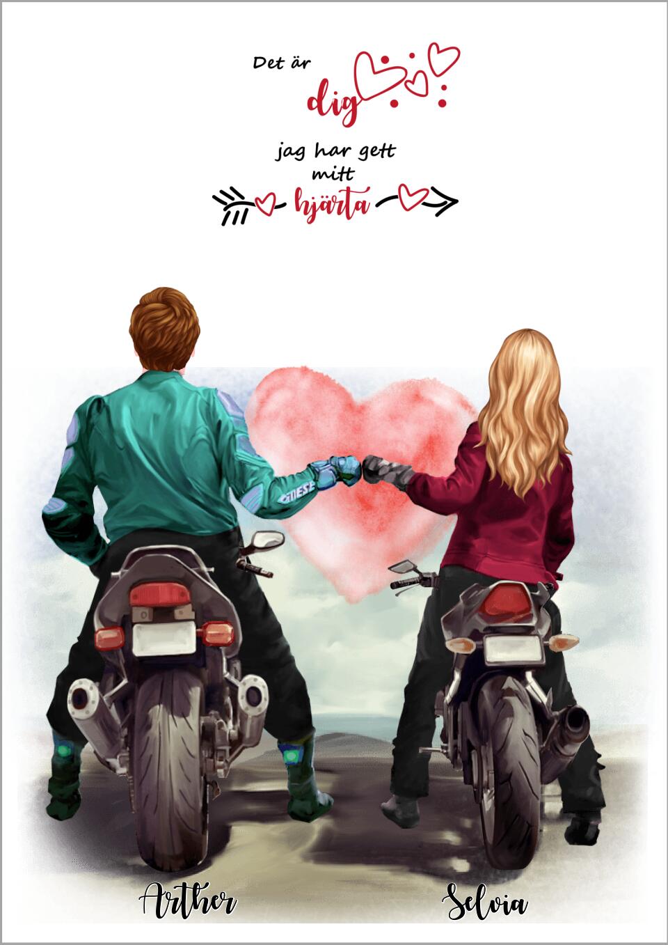 Kärlek poster - Motordesign