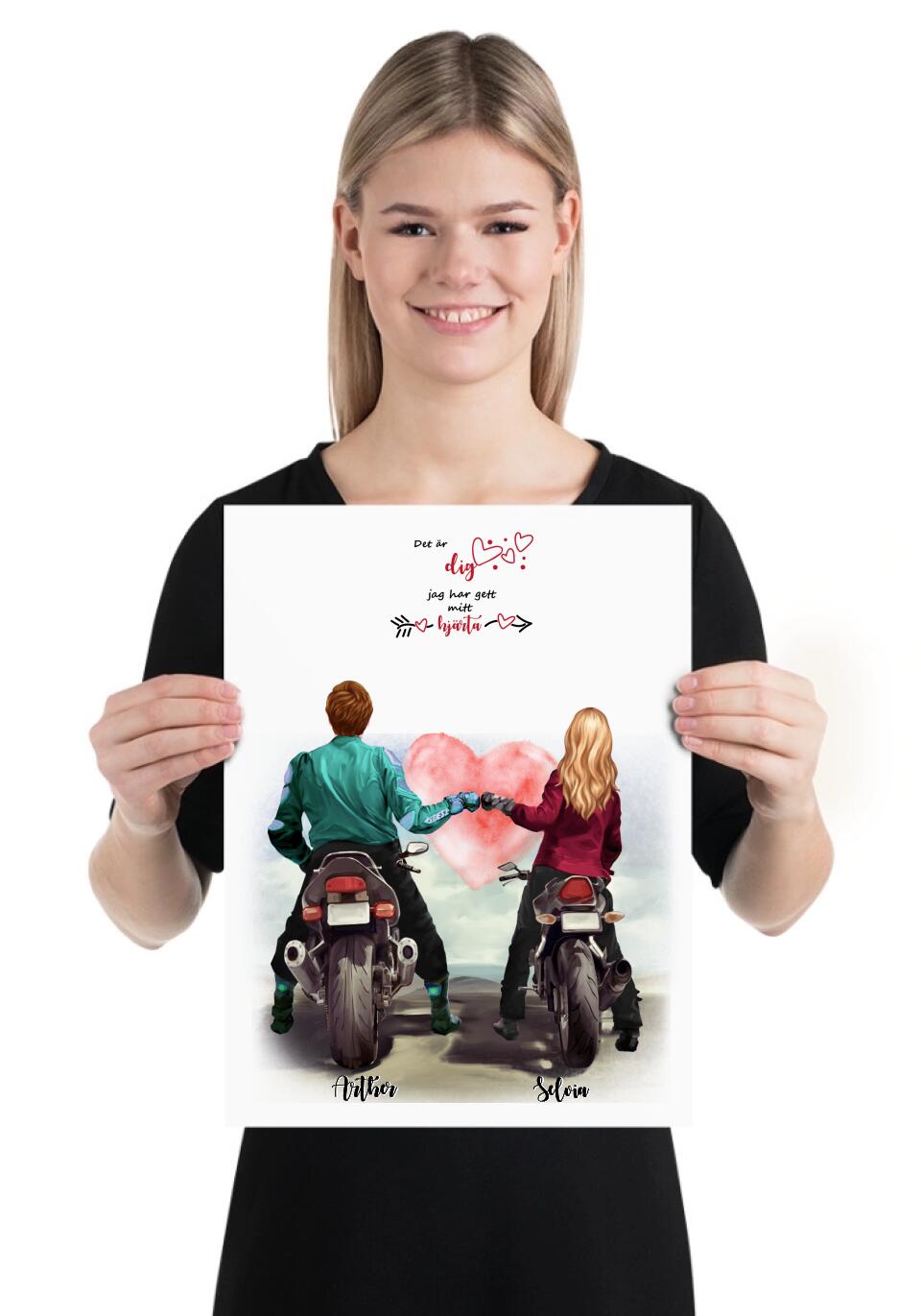 Kärlek poster - Motordesign