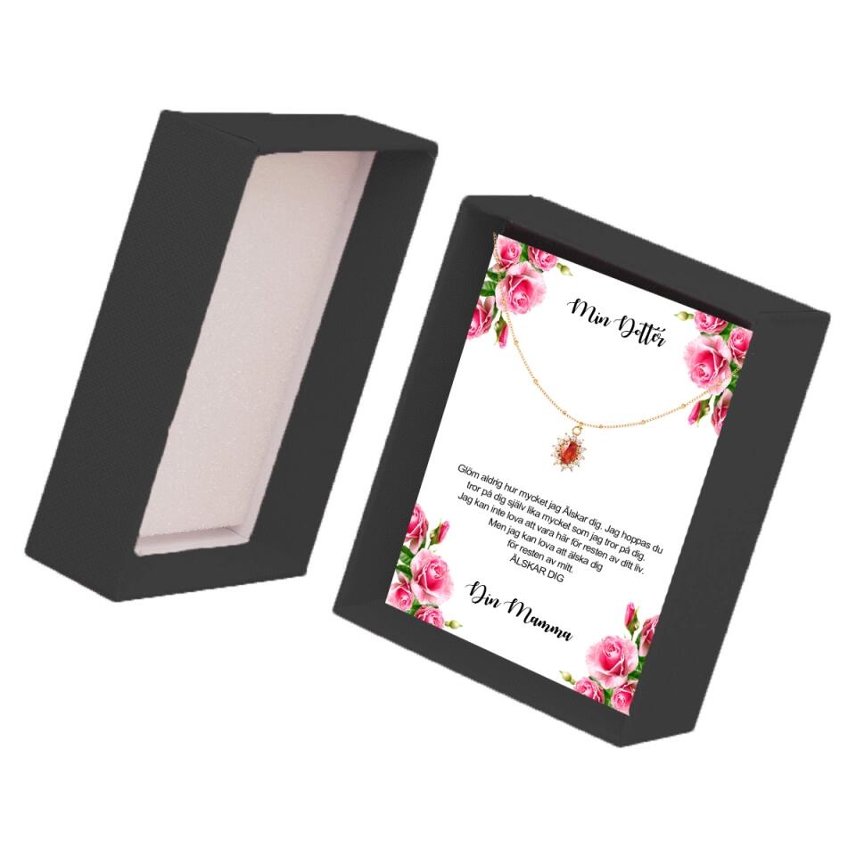 Halsband med personlig text - BFF