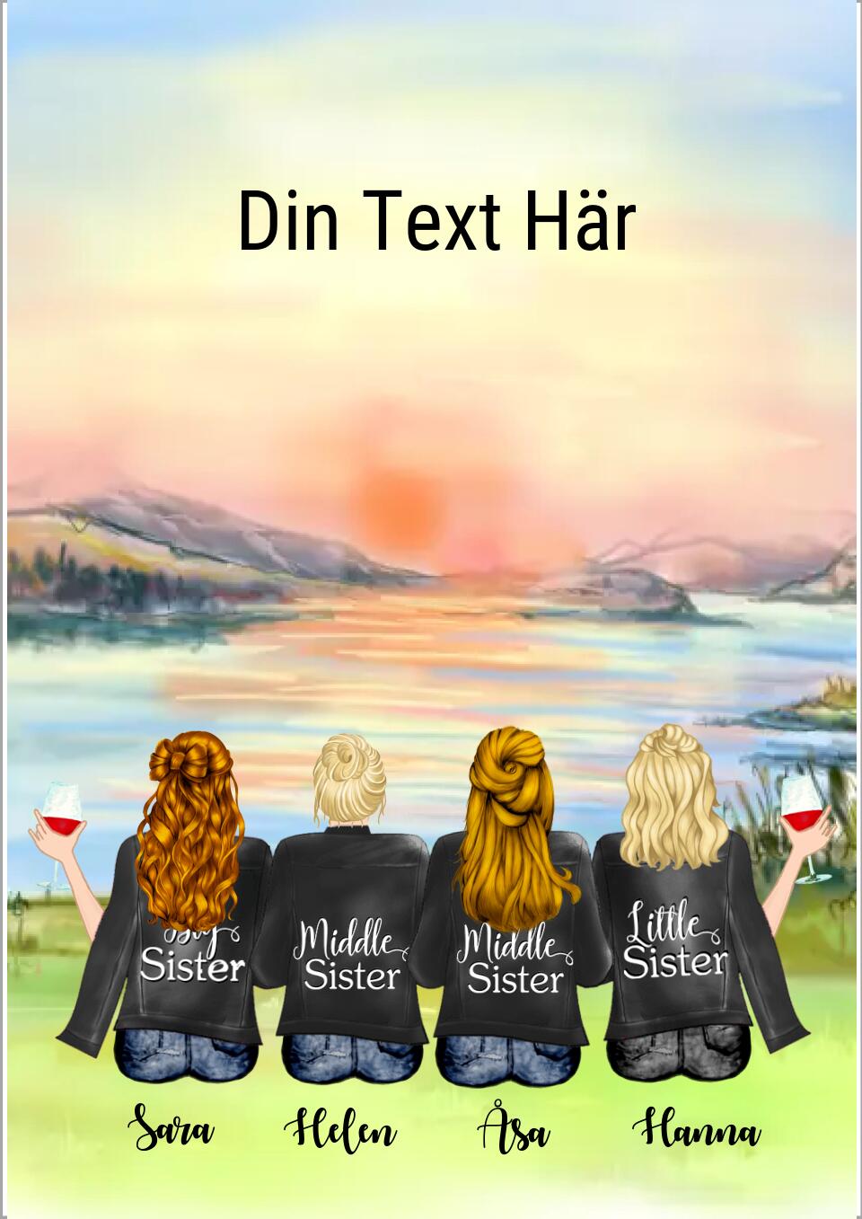 4 vänner poster