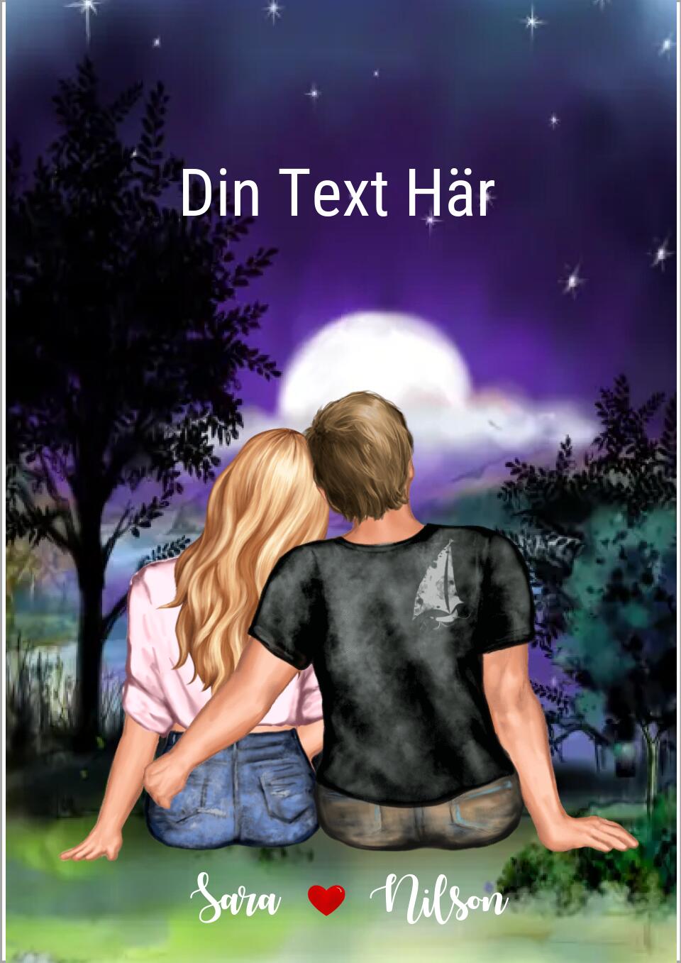 Familj poster - GÅVA TRYCK