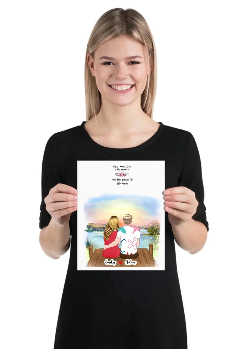 Kärlek poster - GÅVA TRYCK
