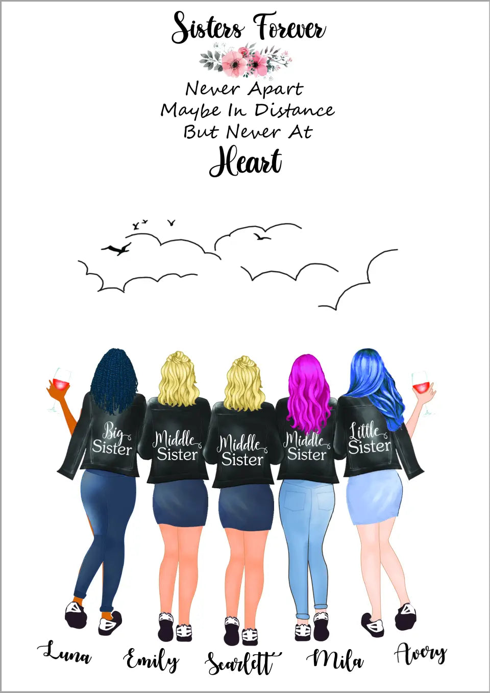 vänner personliga poster