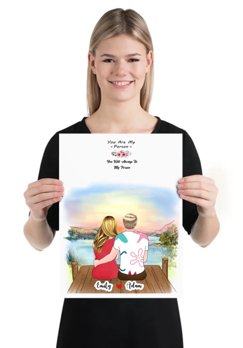 Kärlek poster - GÅVA TRYCK
