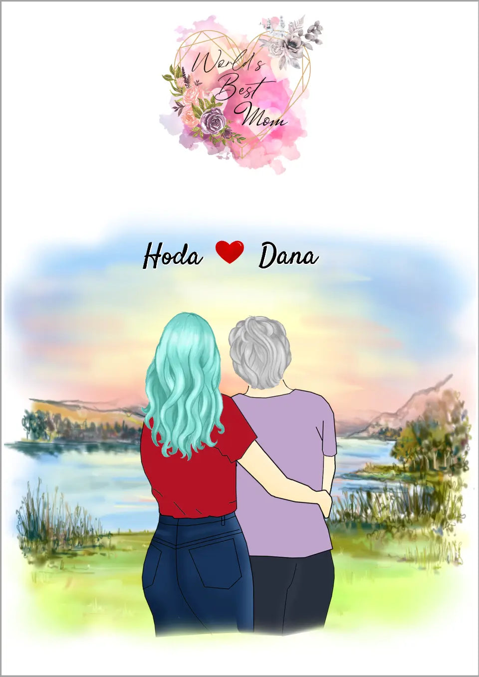 Mor och Dotter Poster