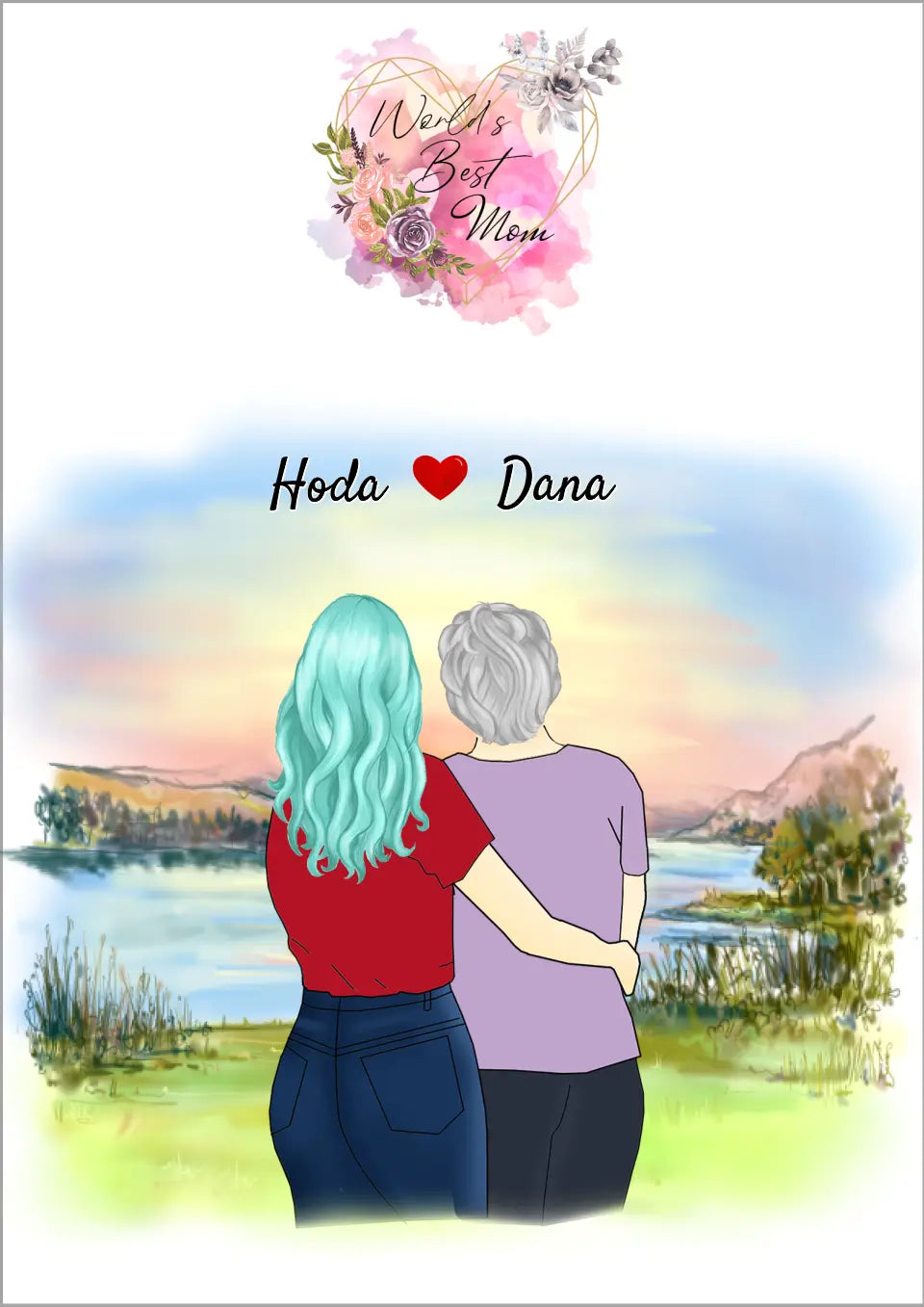 Mor och Dotter Poster