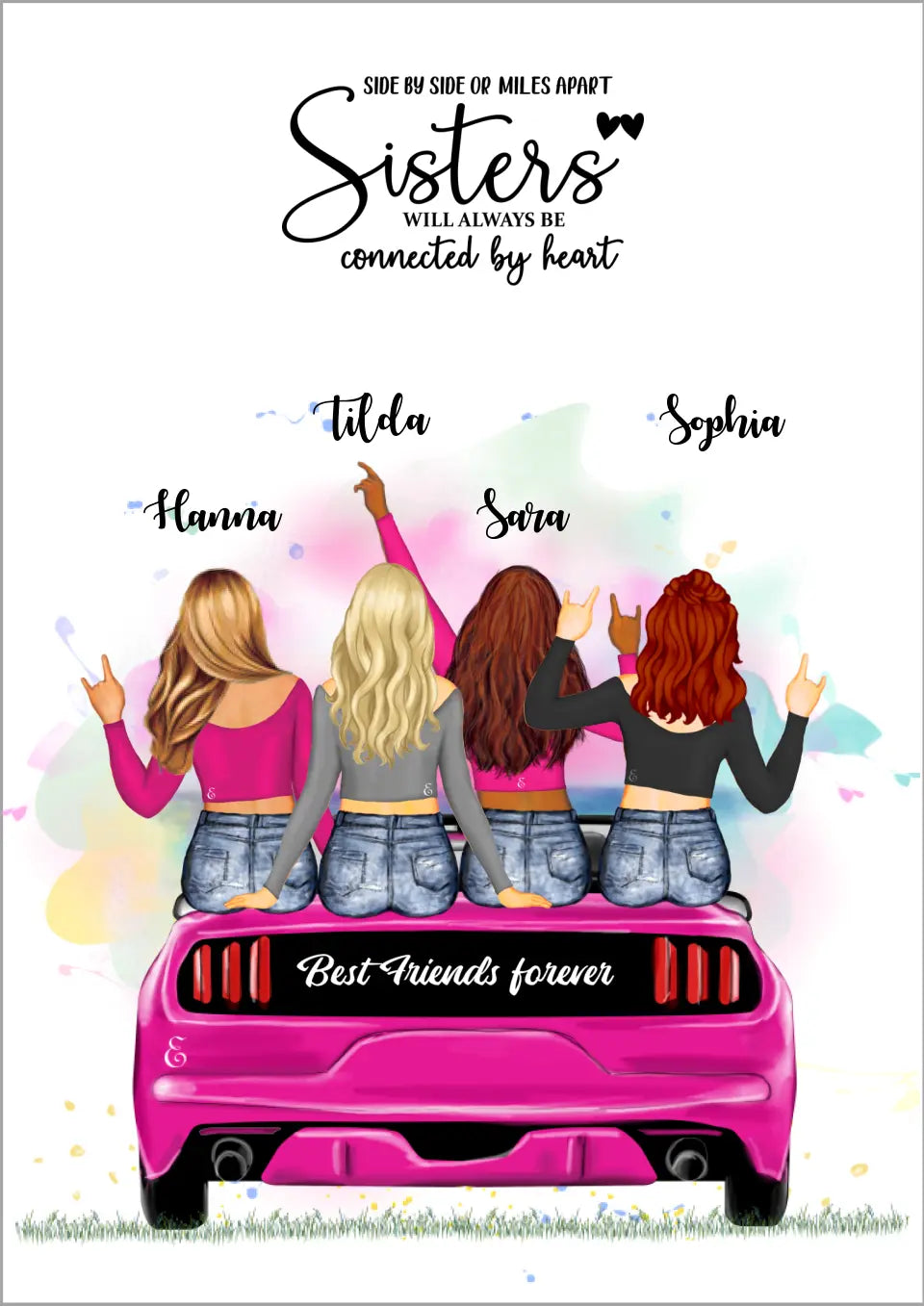 Bästa vänner poster