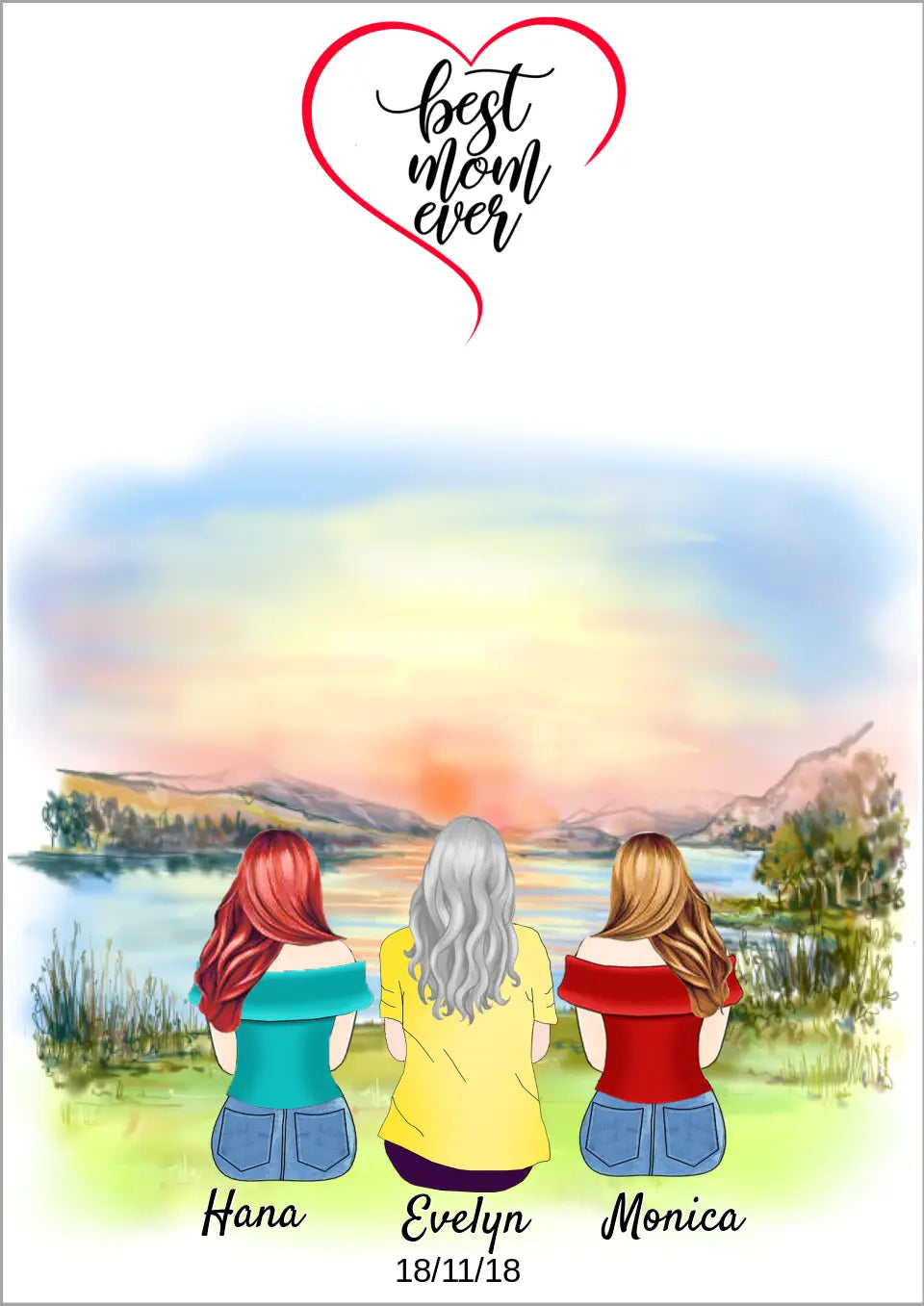 Mamma personlig poster