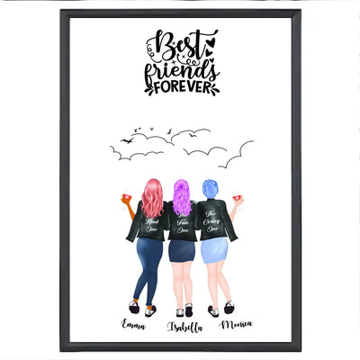 3 Bästa vänner personlig bild