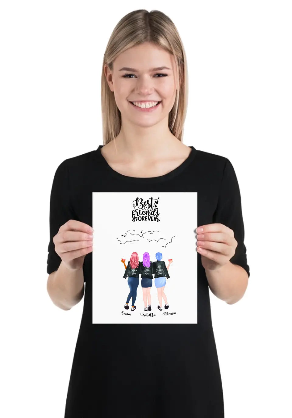 3 vänner  personliga poster