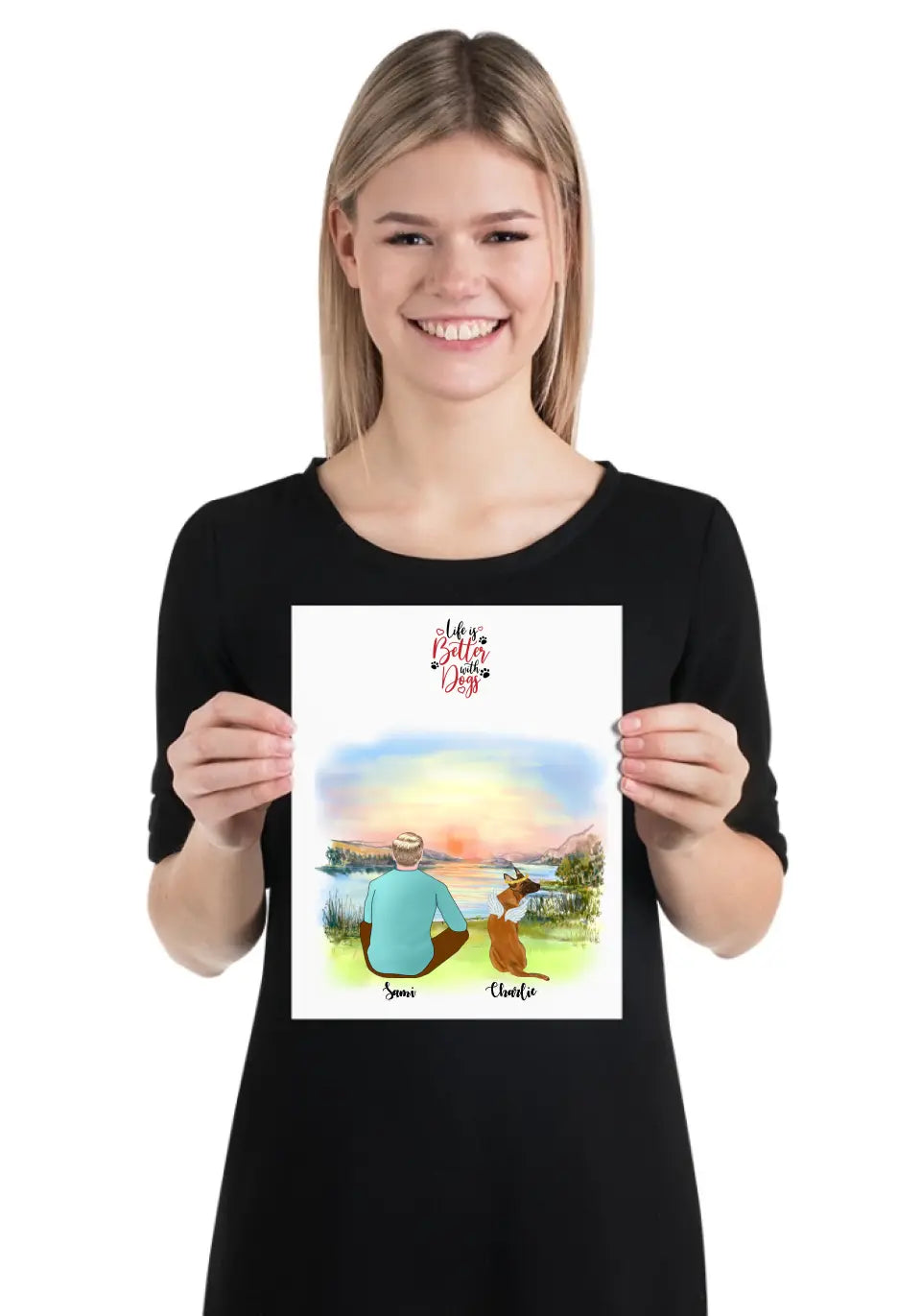 Hund & katt poster personlig