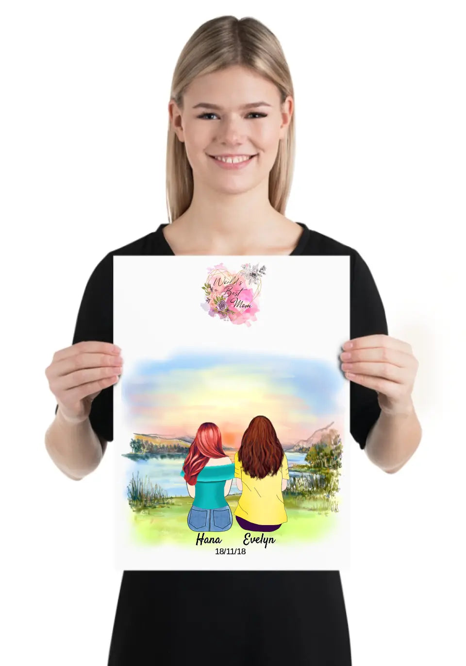 bästa mamma för evigt affisch