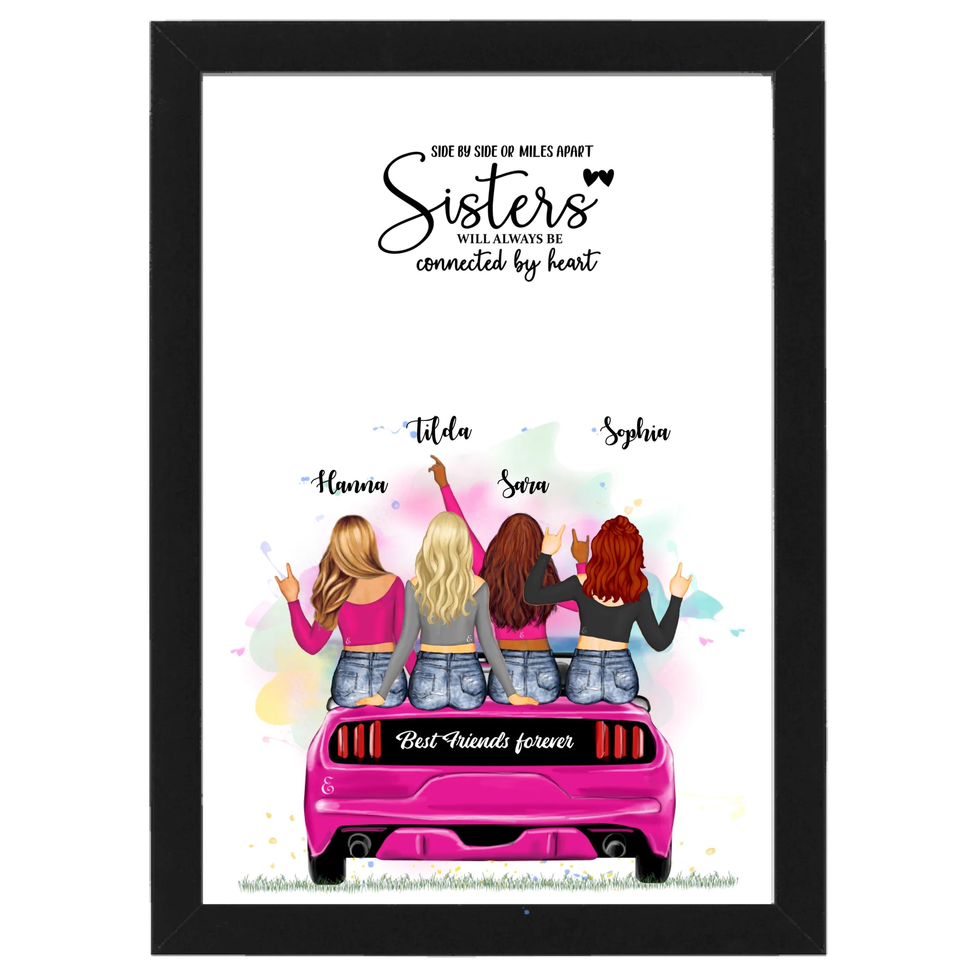 4 Bästa vänner affisch