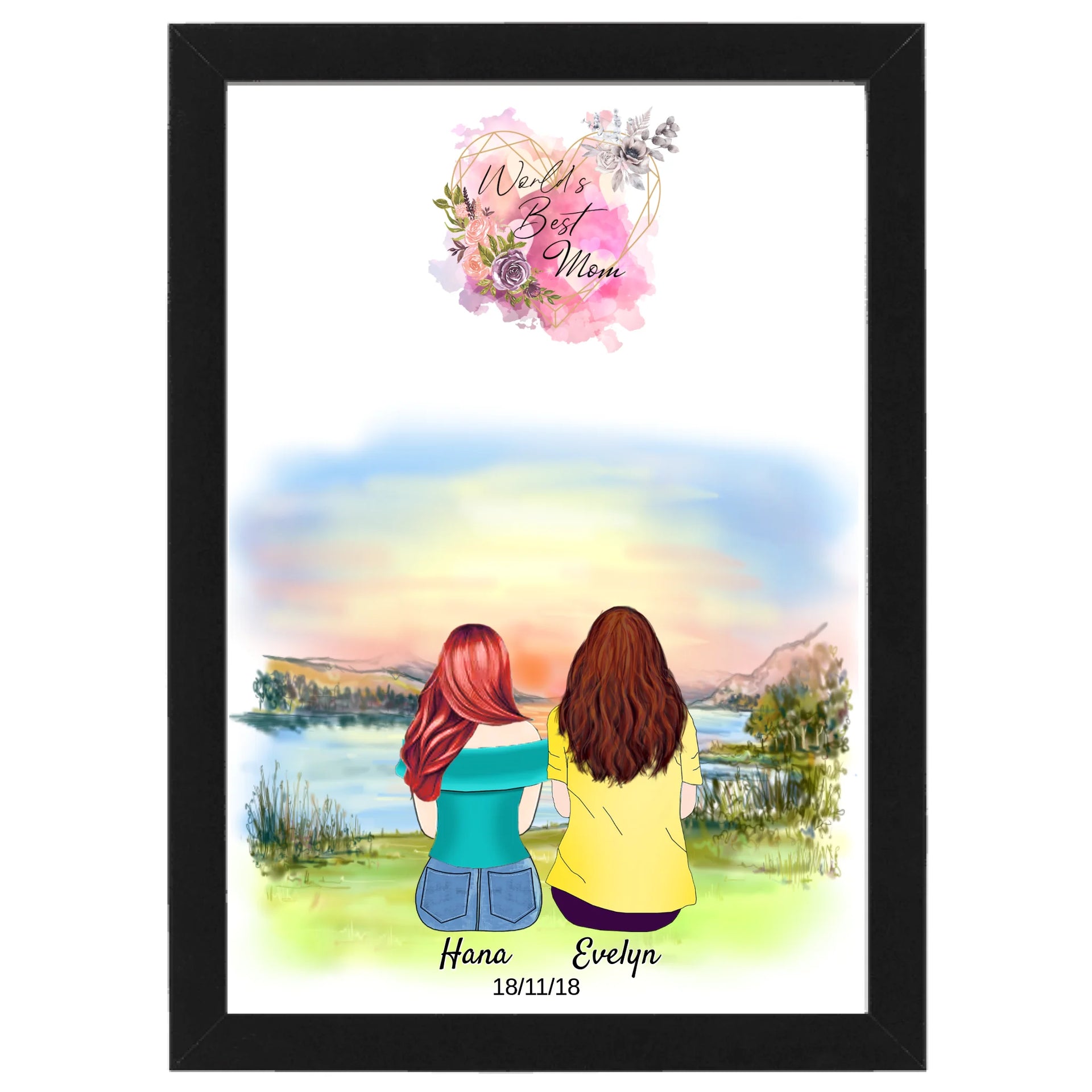 bästa mamma för evigt affisch