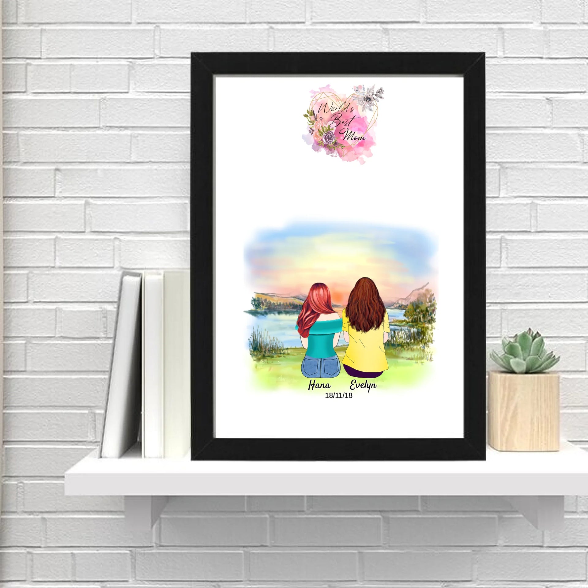 bästa mamma för evigt affisch