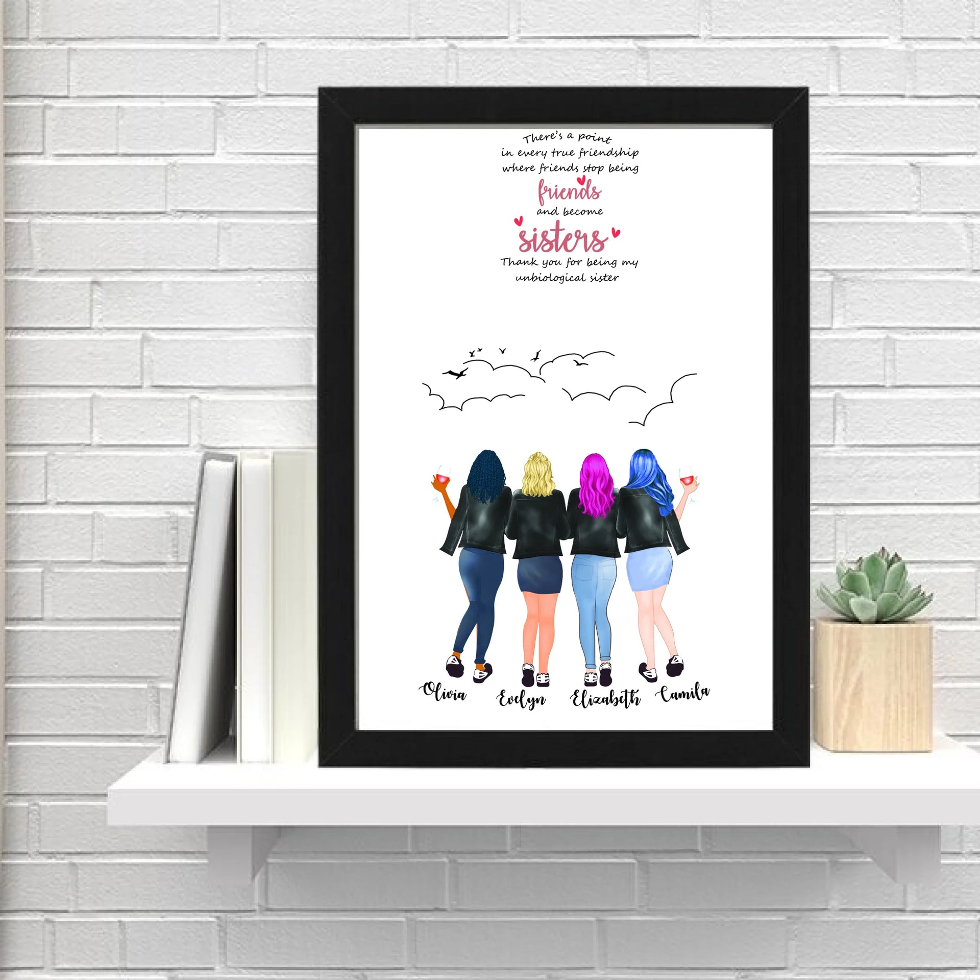 4 Bästa vänner affisch