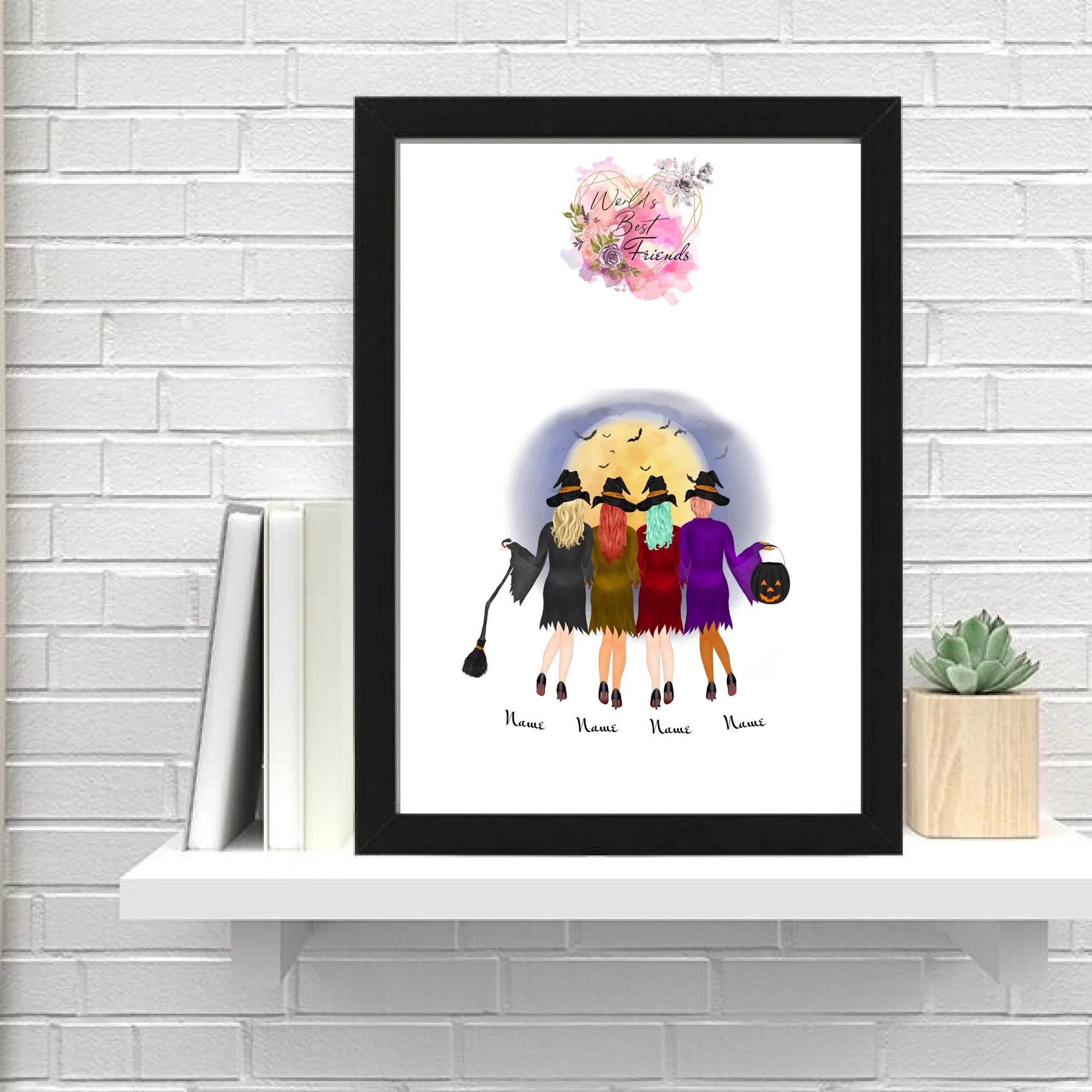 4 Vänner Personlig affisch