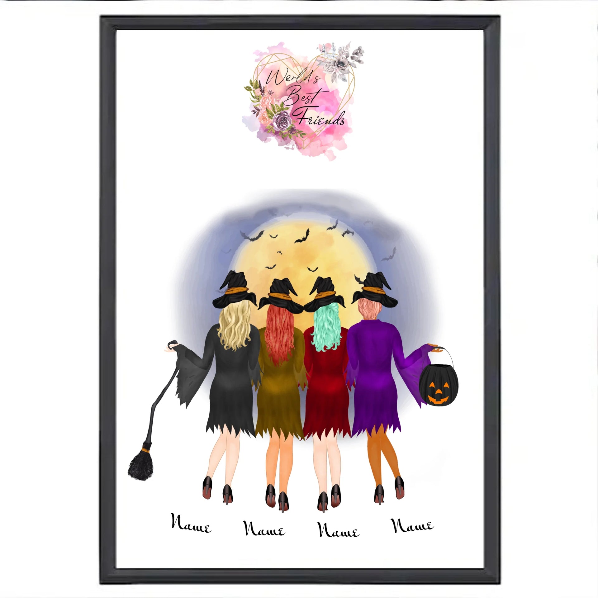 4 Vänner Personlig affisch