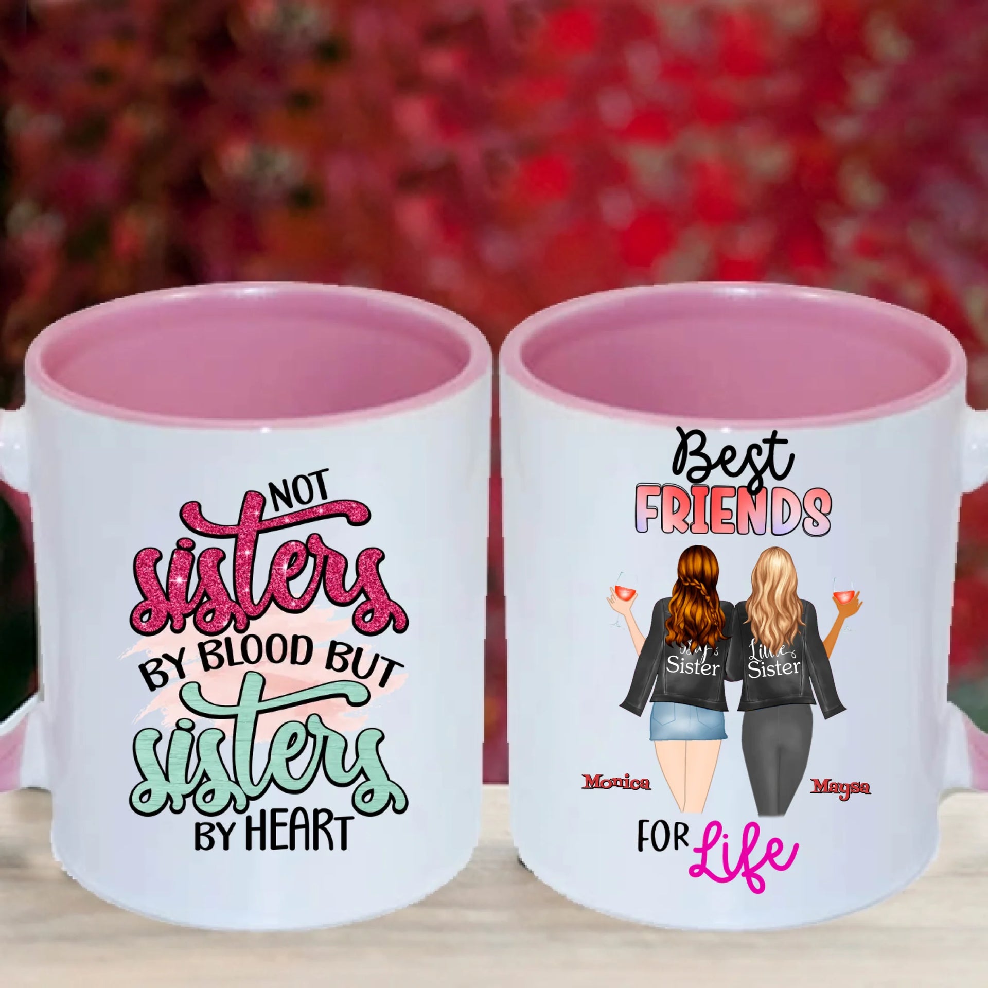 Personlig mugg-Best friends for live