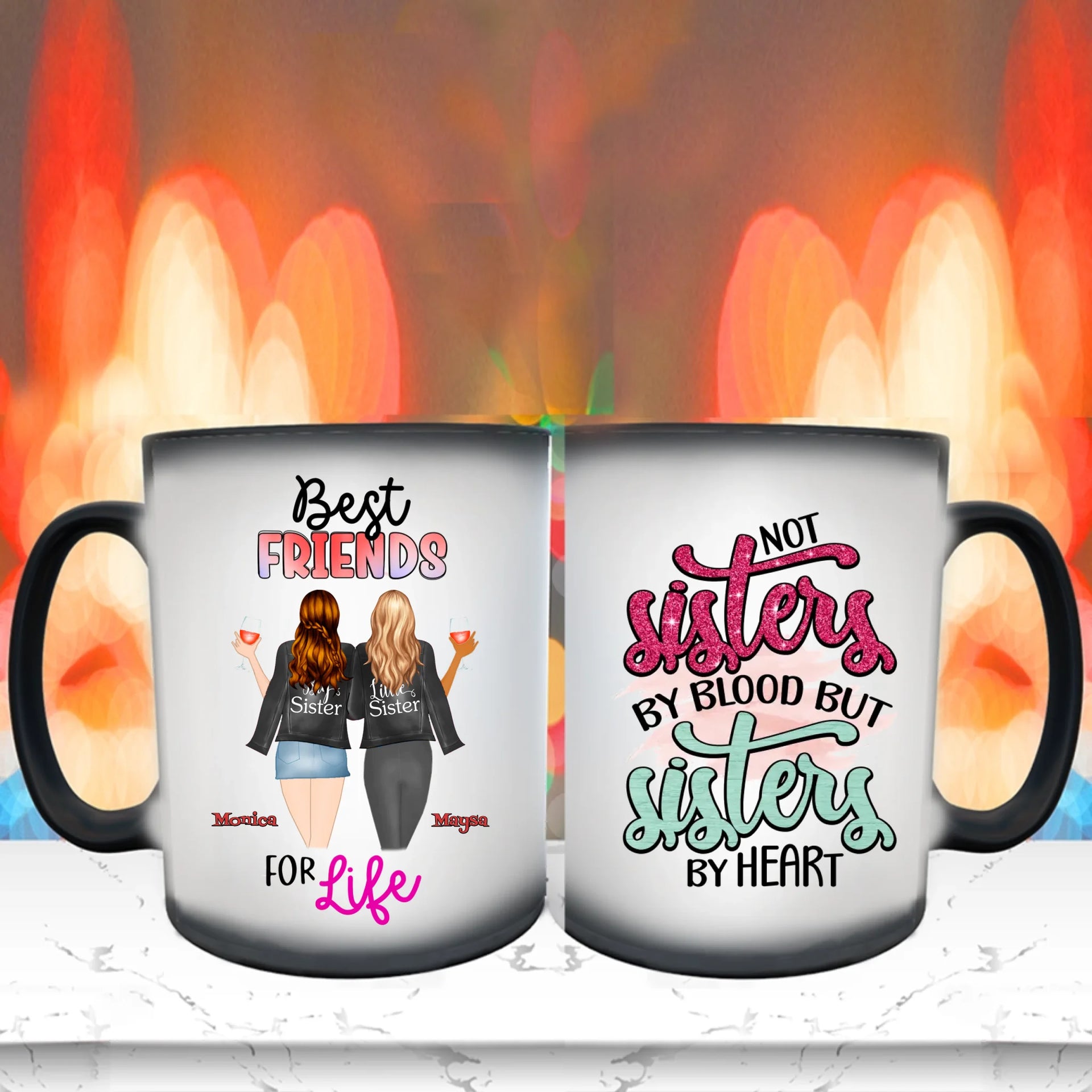 Personlig mugg-Best friends for live
