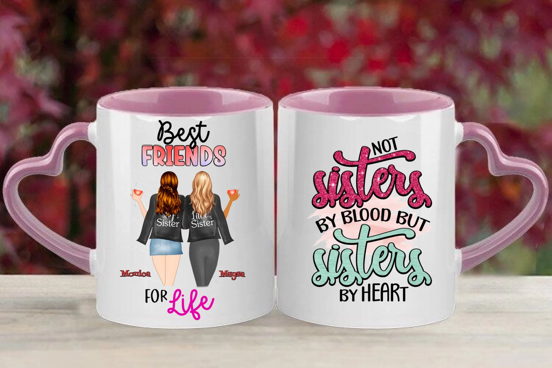 Personlig mugg-Best friends for live