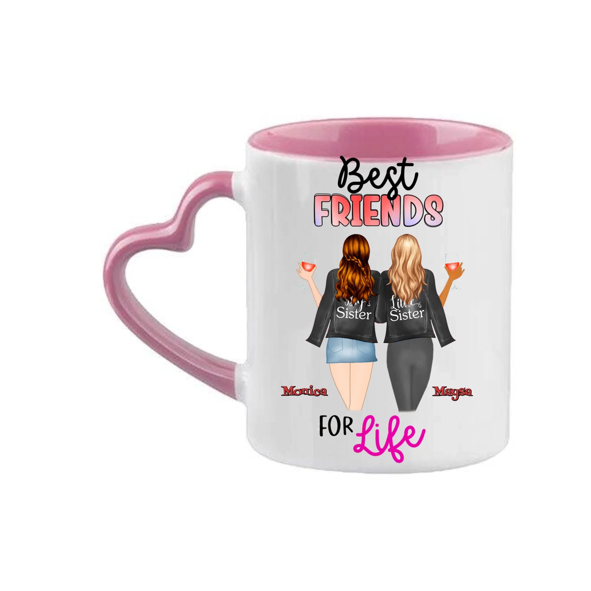 Personlig mugg-Best friends for live