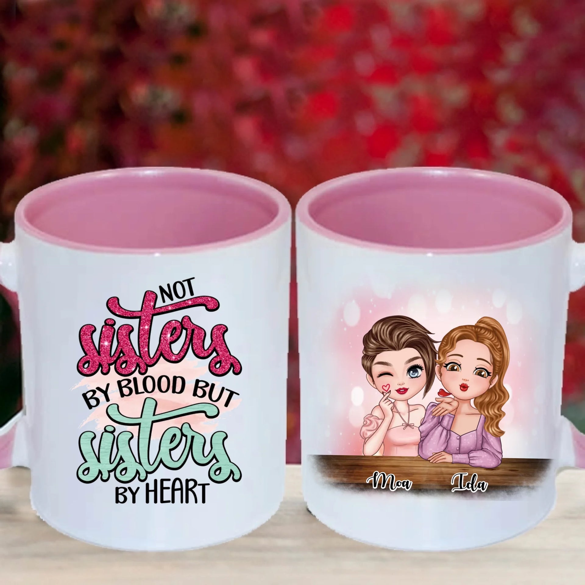 Bästa vän personliga muggar