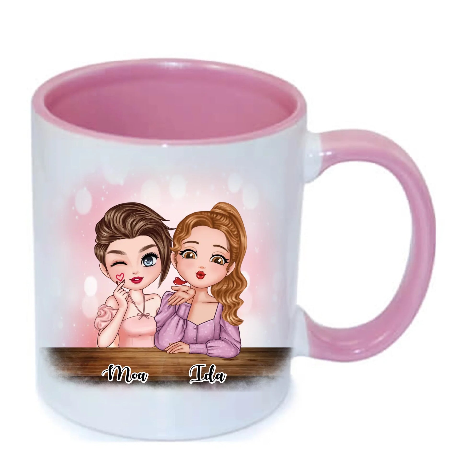 Bästa vän personliga muggar