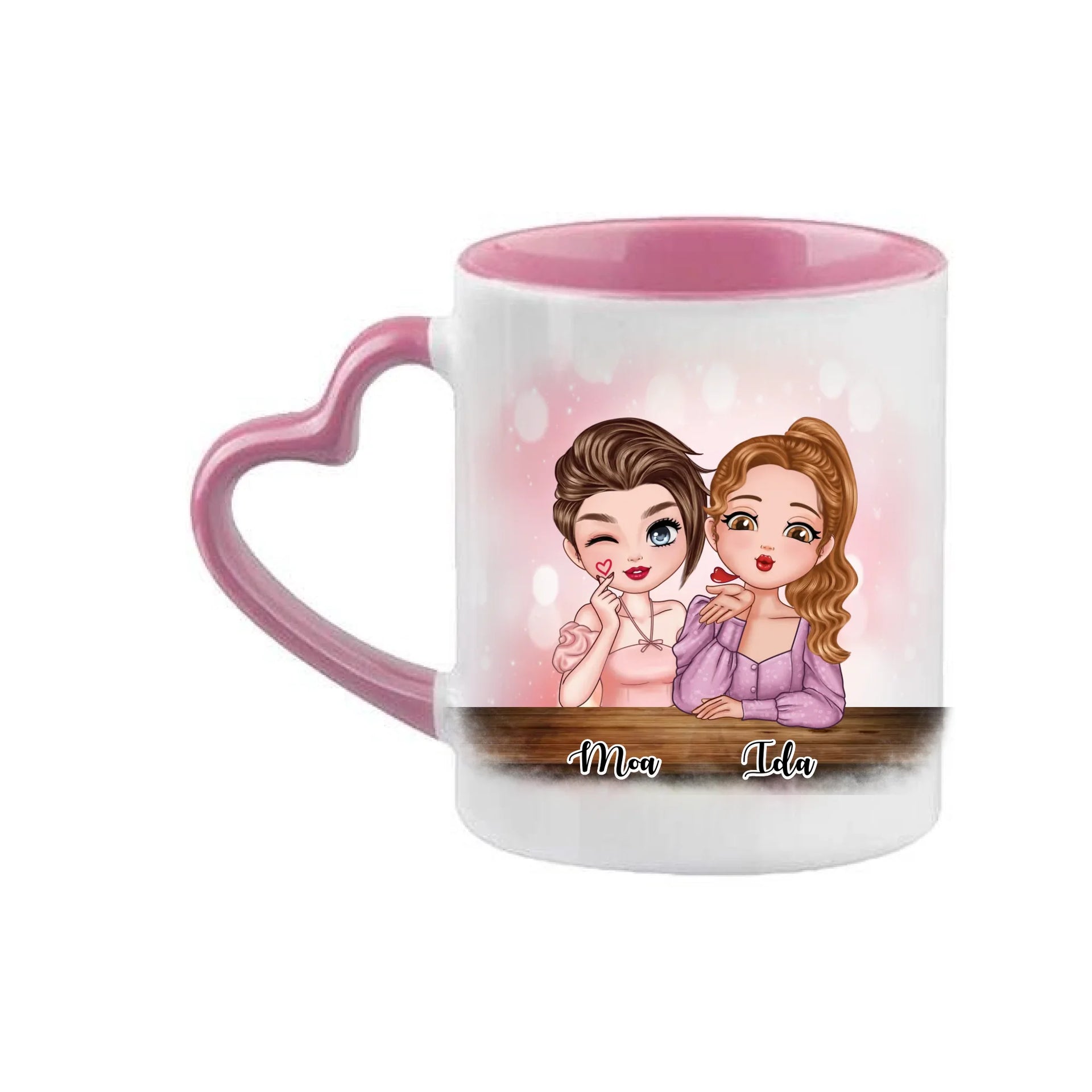 Bästa vän personliga muggar