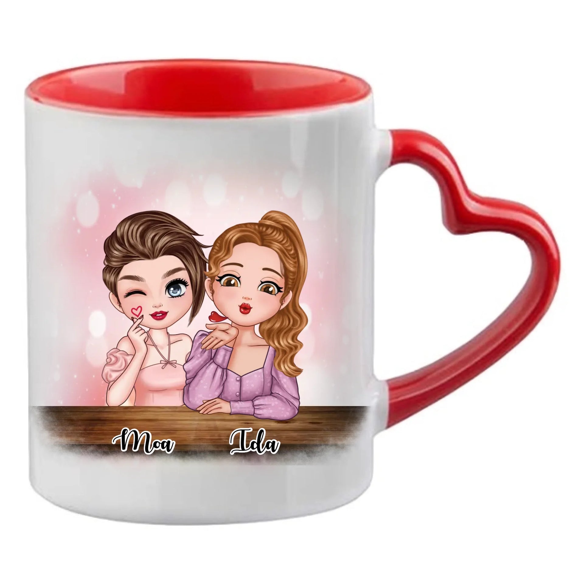 Bästa vän personliga muggar