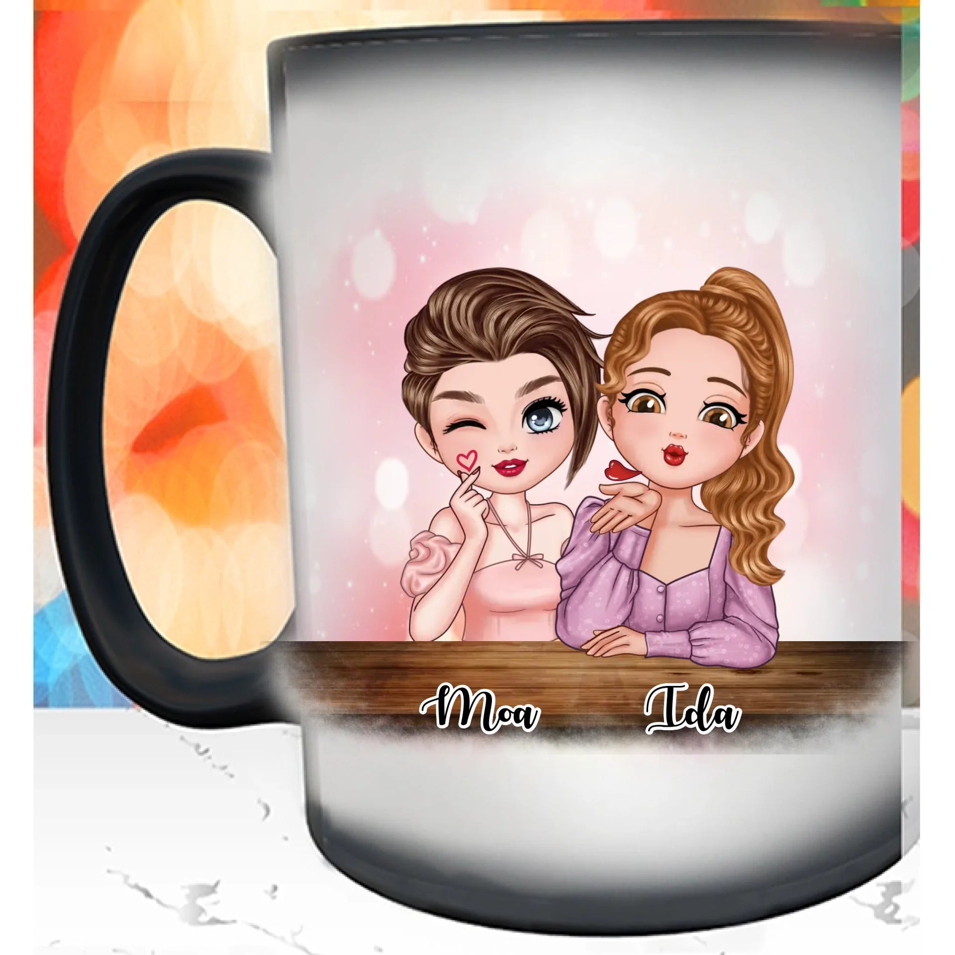 Bästa vän personliga muggar