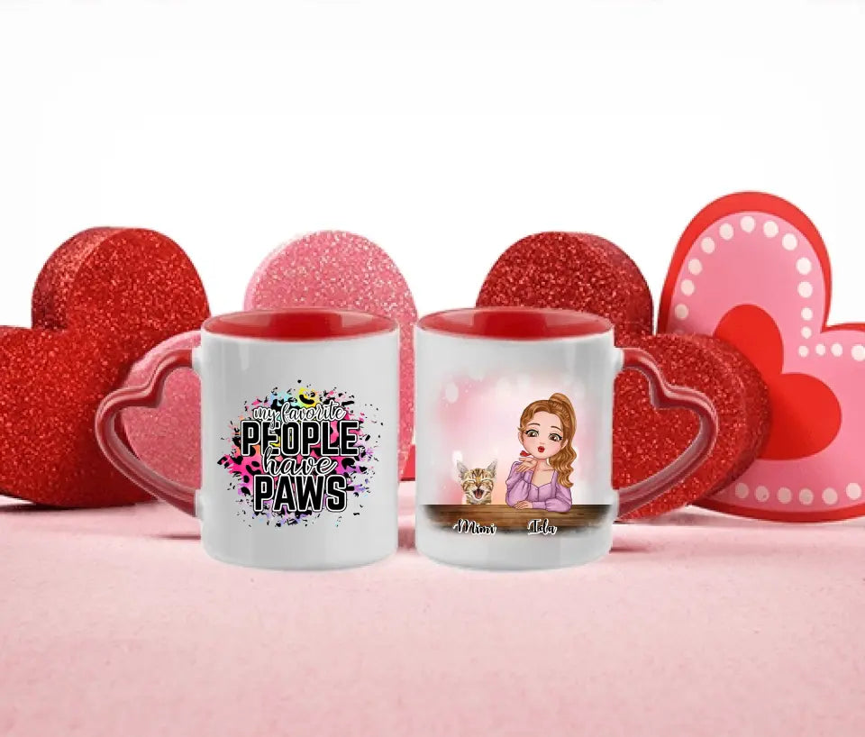 Husdjur personlig mugg