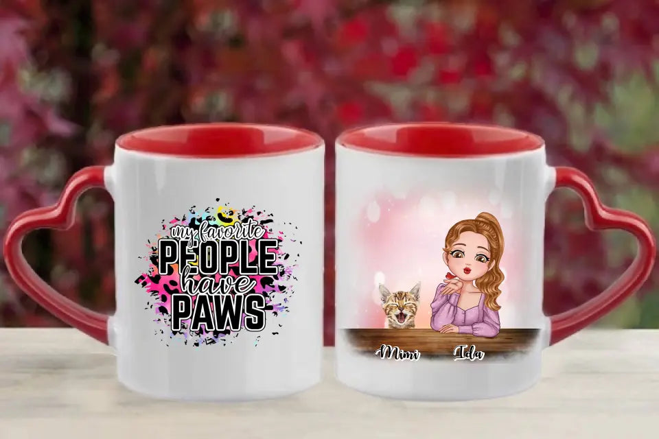 Husdjur personlig mugg