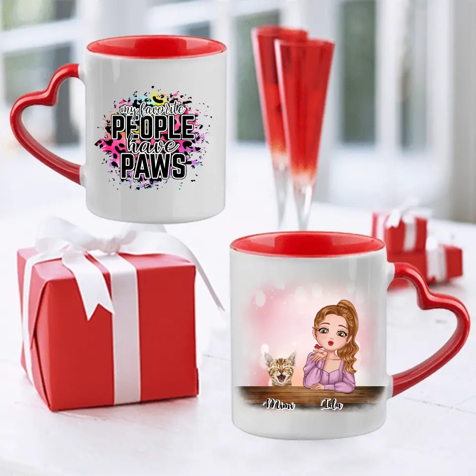 Husdjur personlig mugg