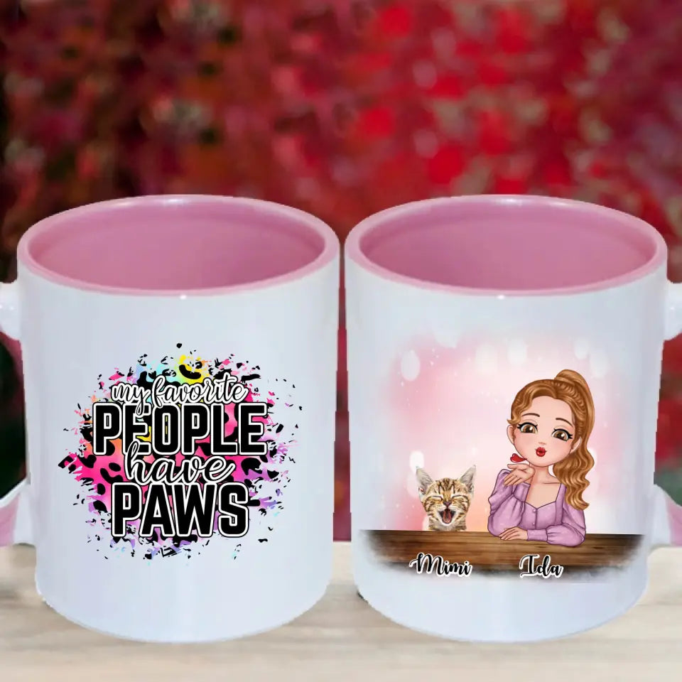 Husdjur personlig mugg