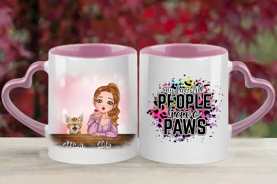 Husdjur personlig mugg