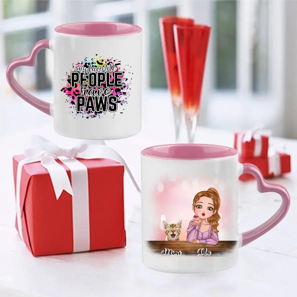 Husdjur personlig mugg