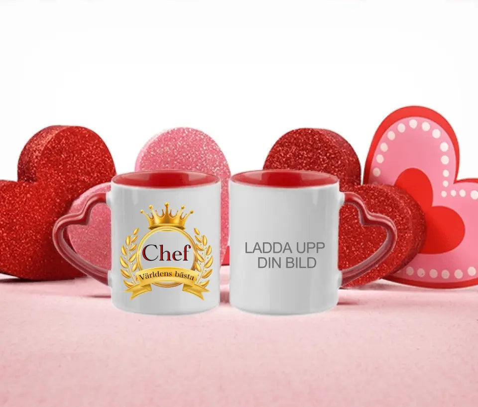 Världens bästa chef  personlig mugg