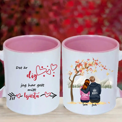 Kärlek personlig mugg
love mugg