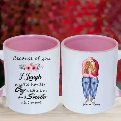 Bästa vän personlig mugg
 upp till 6 vänner