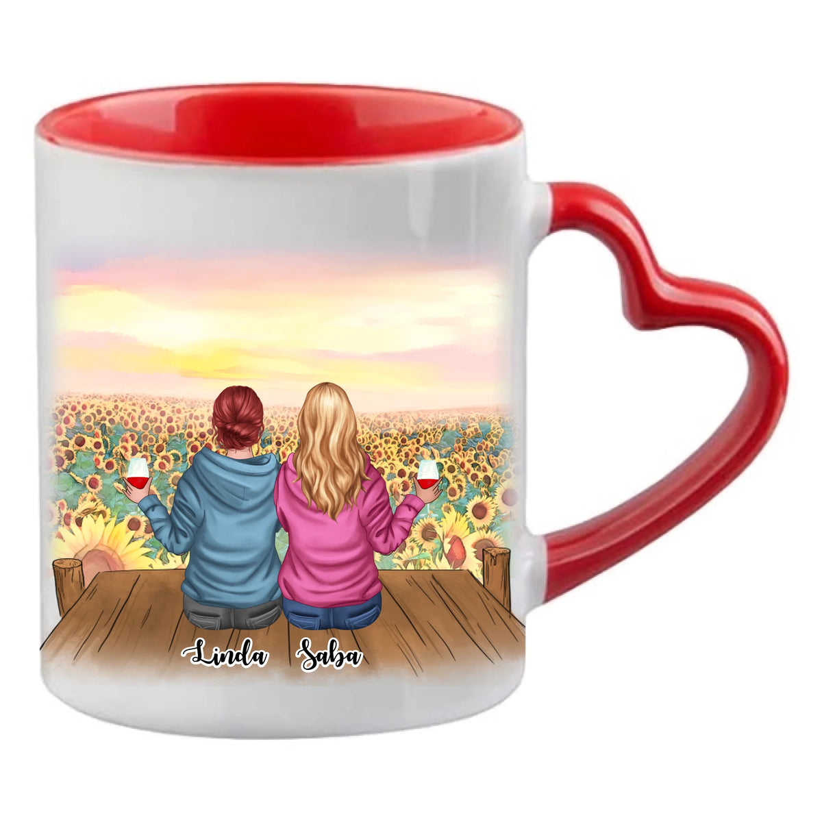 Vän personlig mugg