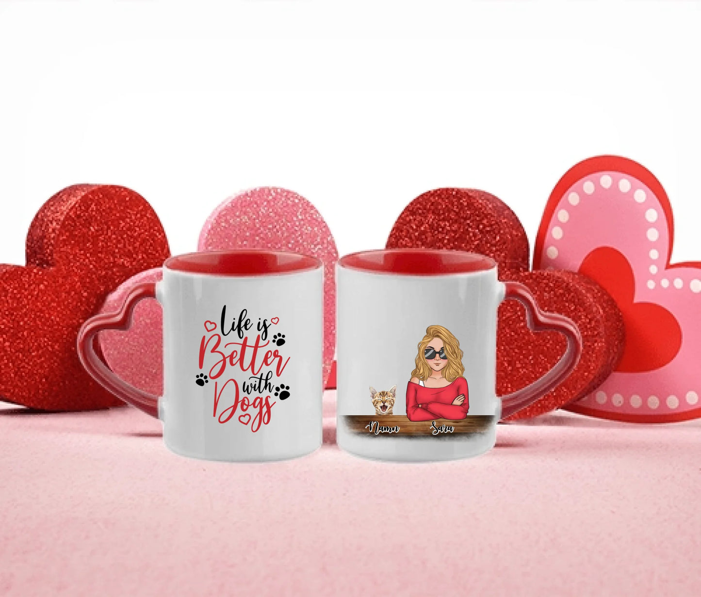 Husdjur mamma personlig mugg