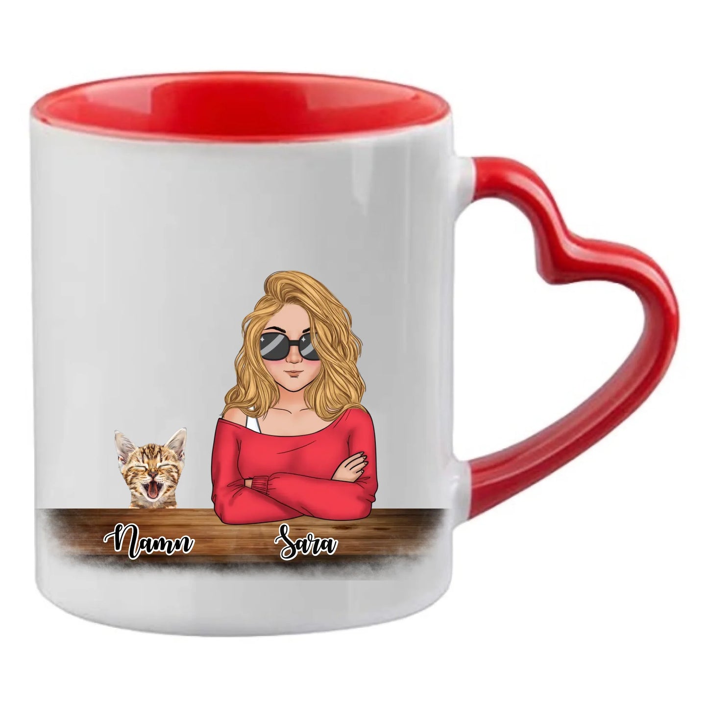 Husdjur mamma personlig mugg